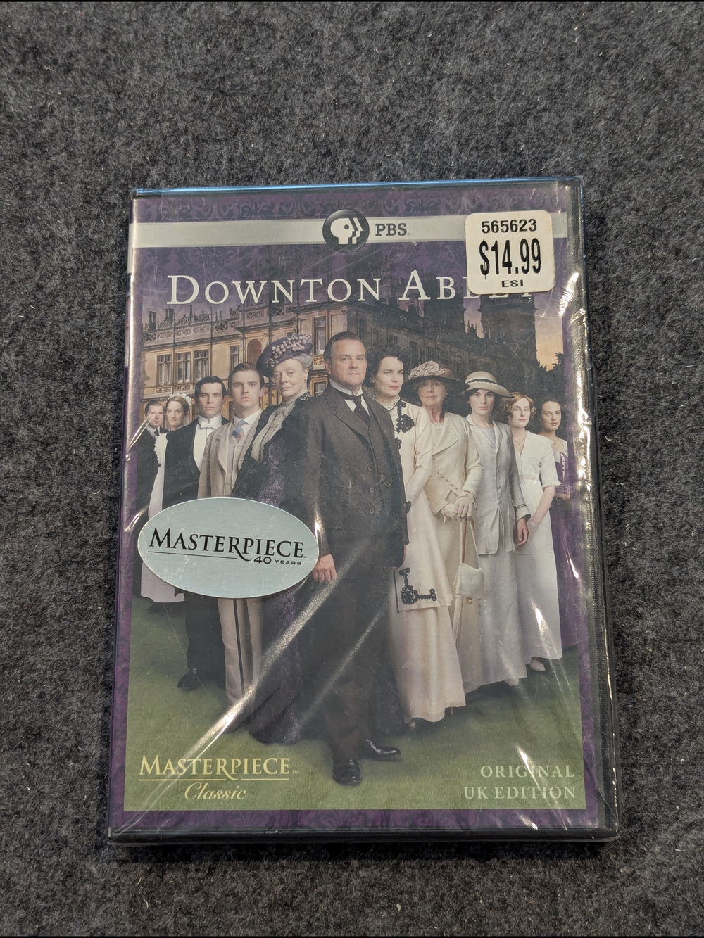 Downton Abbey Season 1 - Original UK Edition DVD 40th Year Masterpiece